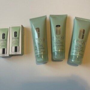 Clinique 7 Day Scrub Cream:  2 - 0.5 fl. oz travel size, 3 - 3.4 fl. oz tube